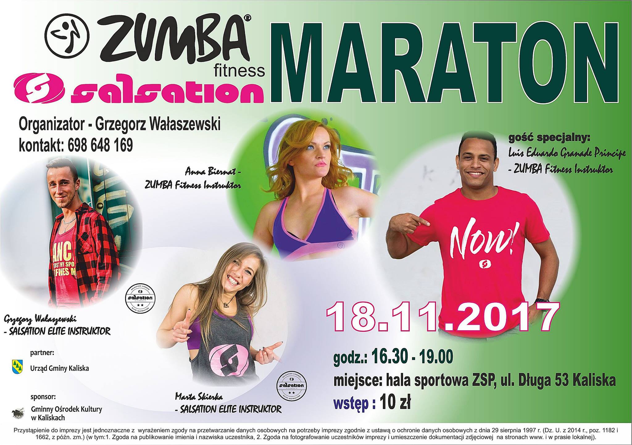 Zumba fitness, Salsation – MARATON